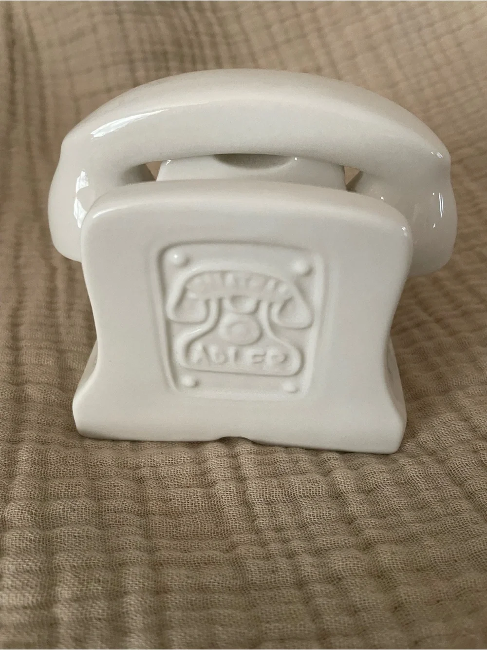 Jonathan Adler iPhone stand.